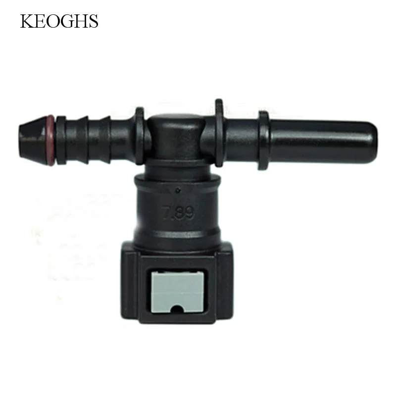 KEOGHS 7.89 ID6 T type Car fuel quick connector for 6 8mm tube male
