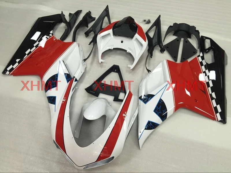 Для 848 2007 2011 зализа Abs 2009 обтекатель для Ducati 1098 2010 обтекателя Наборы|Накладки и