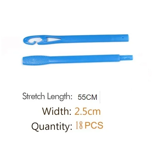 18pcs/set 55cm long diameter 2.5cm easy use hair curlers roller krullen bigoudhair roller spiral curlsrulos para rizar cabello 18pcs/set 55cm long diameter 2.5cm easy use hair curlers roller krullen bigoudhair roller spiral curlsrulos para rizar cabello