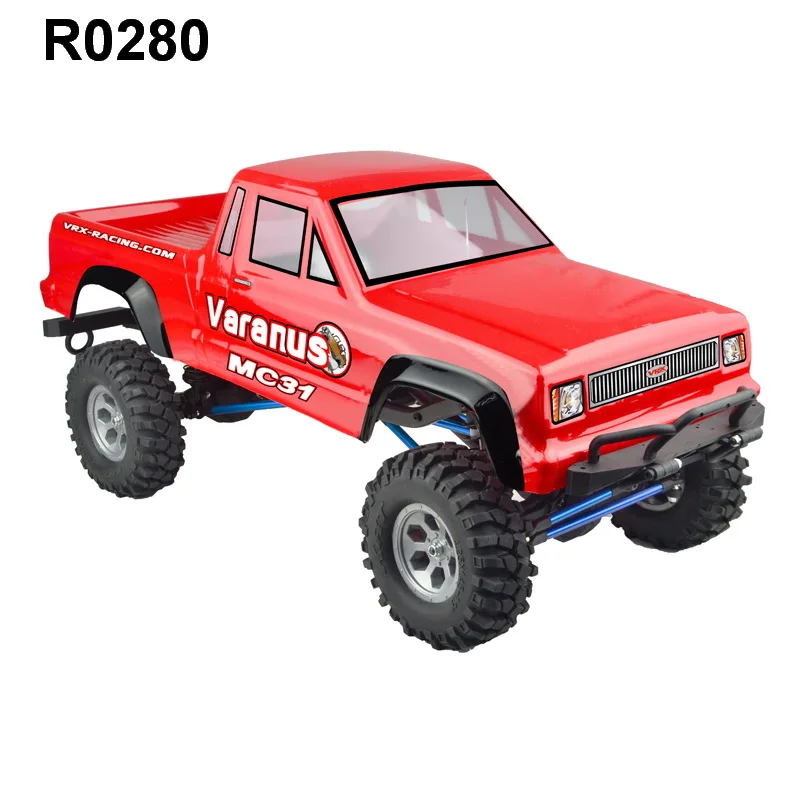 Радиоуправляемый гусеничный VRX RH1049 набор 1/10 масштаб 4WD Электрический радиоуправляемый автомобиль, без электроники, в комплекте автомобильный корпус, игрушки на детский Радиоуправляемый автомобиль - Цвет: R0280