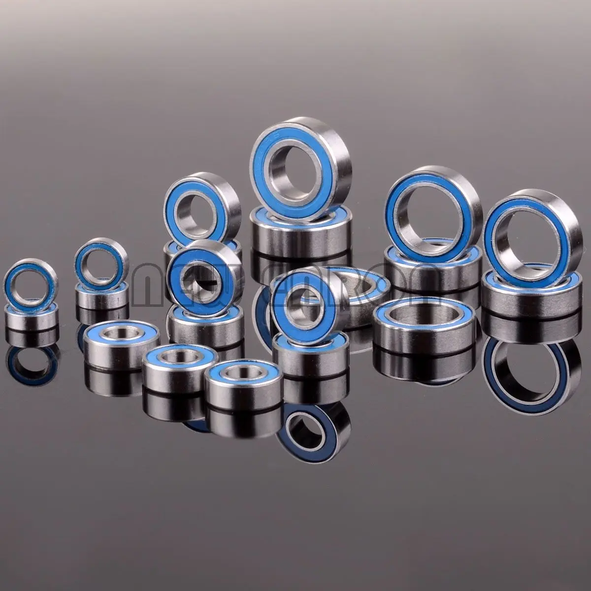 

NEW ENRON Traxxas Slash 4x4 Stampede Blue Ball Bearing KIT Metric Rubber Sealed 21PCS RC