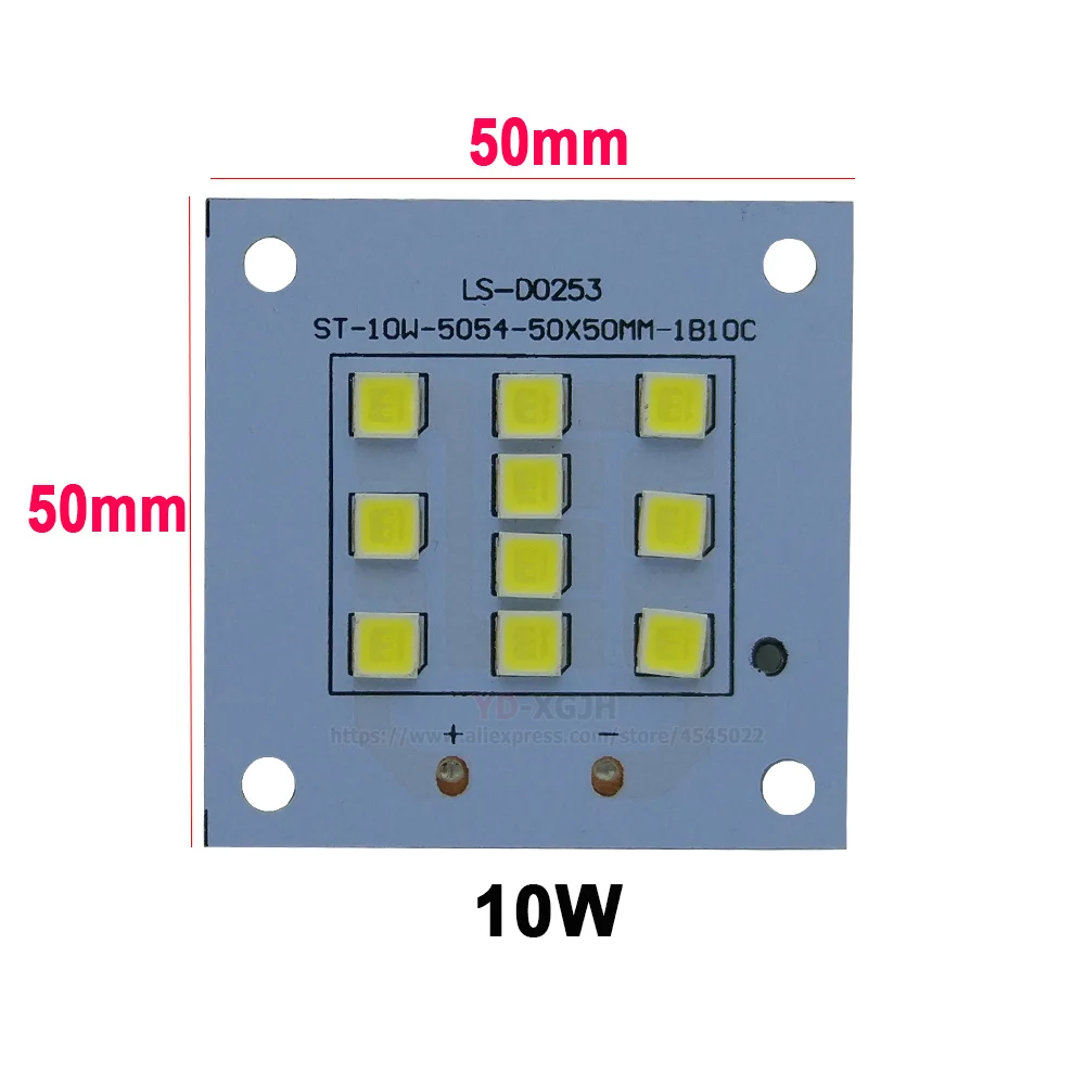 10 Вт 20 Вт 30 Вт 50 Вт 100 Вт 150 Вт 200 Вт SMD 5054 светодиодный щит полная мощность светодиодный прожектор PCB алюминиевая пластина для Светодиодный прожектор