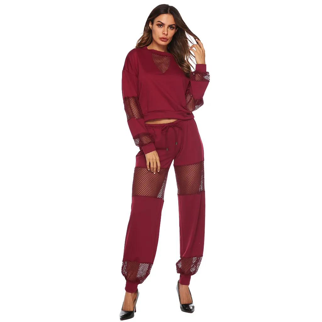 

lounge wear womens sets Two Pieces Set feamle long sleeve sfot Patchwork Tracksuit Long Pants Sport Lounge Wear Sets#g40