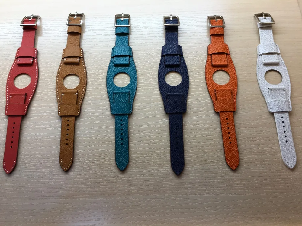 Цвет Фул модный кожаный ремешок для наручных часов Apple Watch, версии 4/3/2/1, 42 мм, 38 мм, Версия 44 мм 40 мм сменный ремешок для iwatch 14 Цвет
