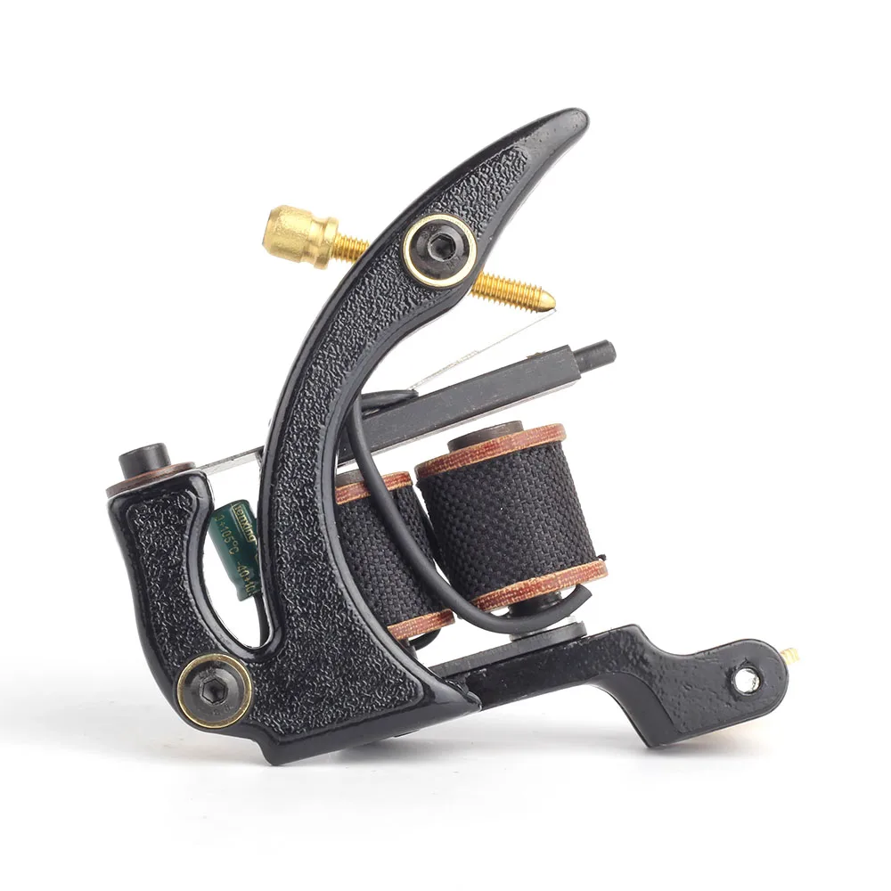 

YILONG New Copper Frame Tattoo Gun 10 Warp Coils for Shader Liner Coil Tattoo Machine
