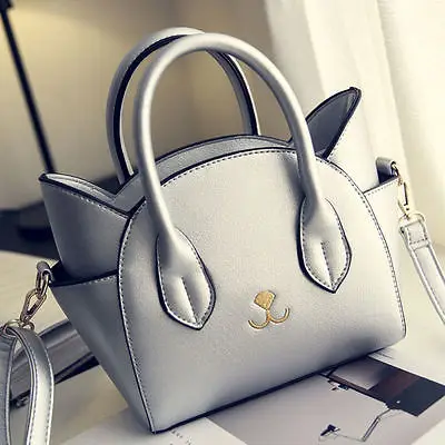 

Cat Face Shoulder Bags Ladies Totes Handbag Women Messenger Crossbody Wings Bag