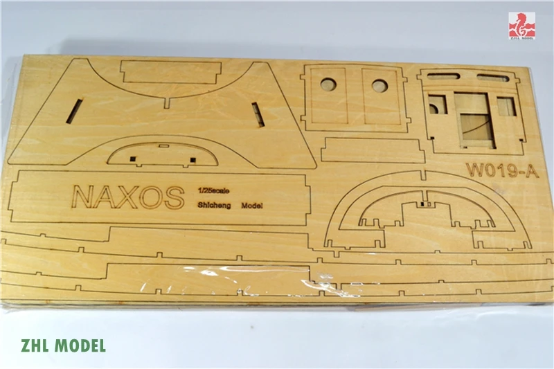 ZHL Naxos рыболовная лодка модельный комплект деревянный корабль