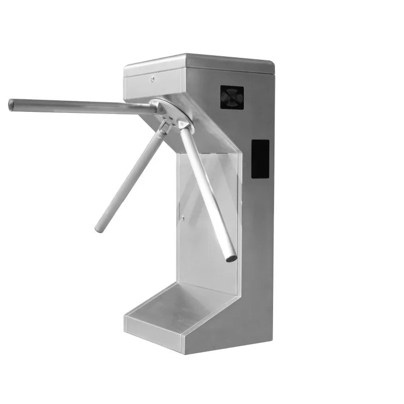 Automatic tripod turnstile Metro station Security rotate passenger exit