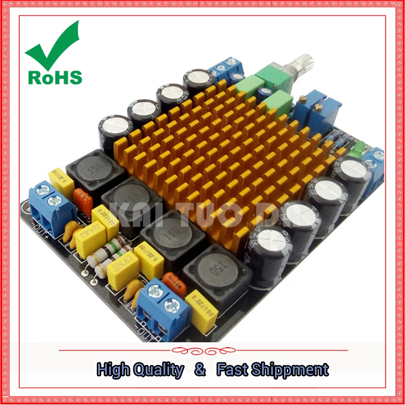 

TK2050 T Digital Amplifier Board High Power Stereo Fever Class 2X50W Channel HIFI Amplifiers module 2*50w 0.15KG-X