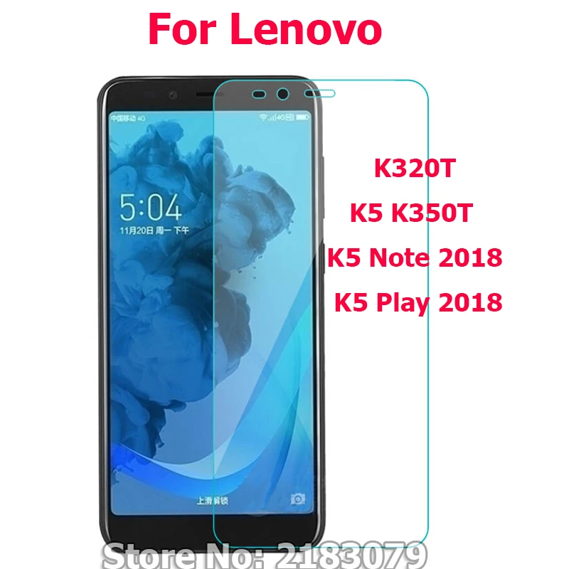 Закаленное стекло для Lenovo Vibe K5 Note 2018 K350t Play пленка телефона с защитой от царапин