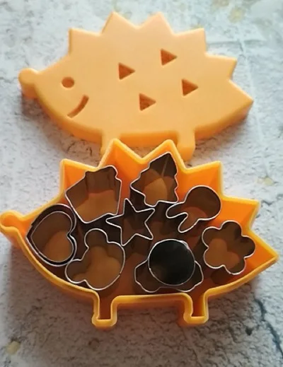 

10 pcs/set Mini Stainless Steel Fruit Vegetable Star/Heart shape Cutter Mold DIY Kitchen Accessories