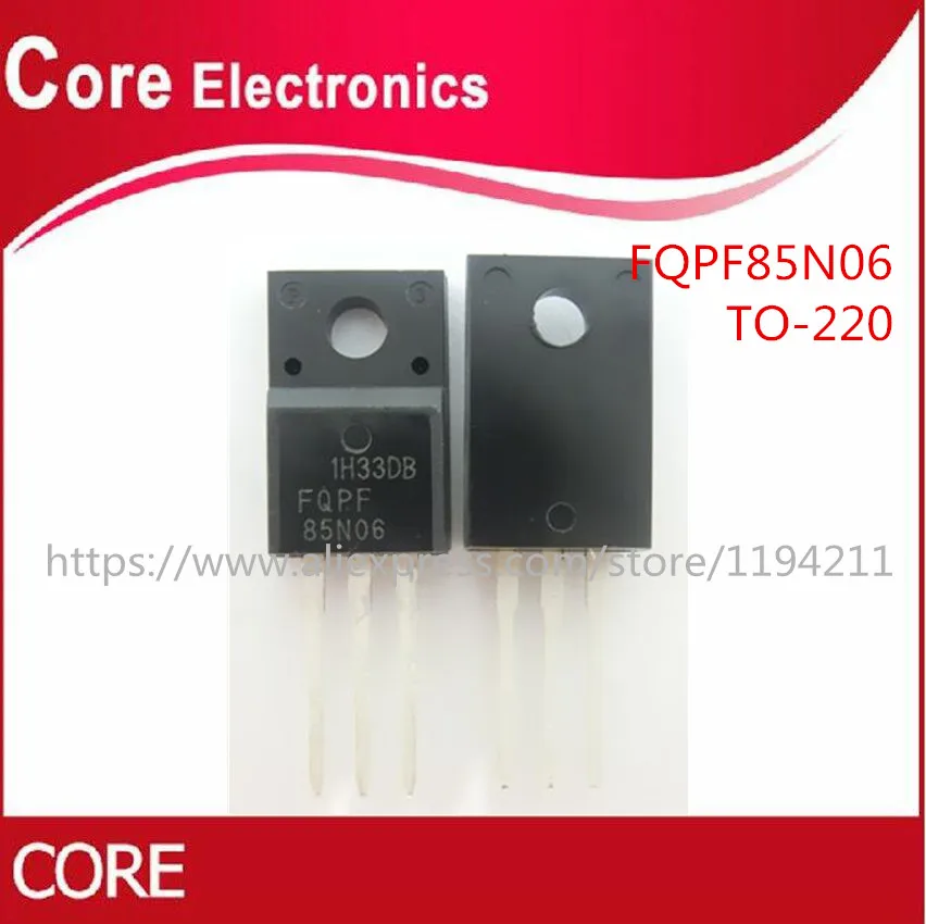 FQPF85N06 FQPF 85N06-220 50 шт./лот Новинка | Электронные компоненты и принадлежности