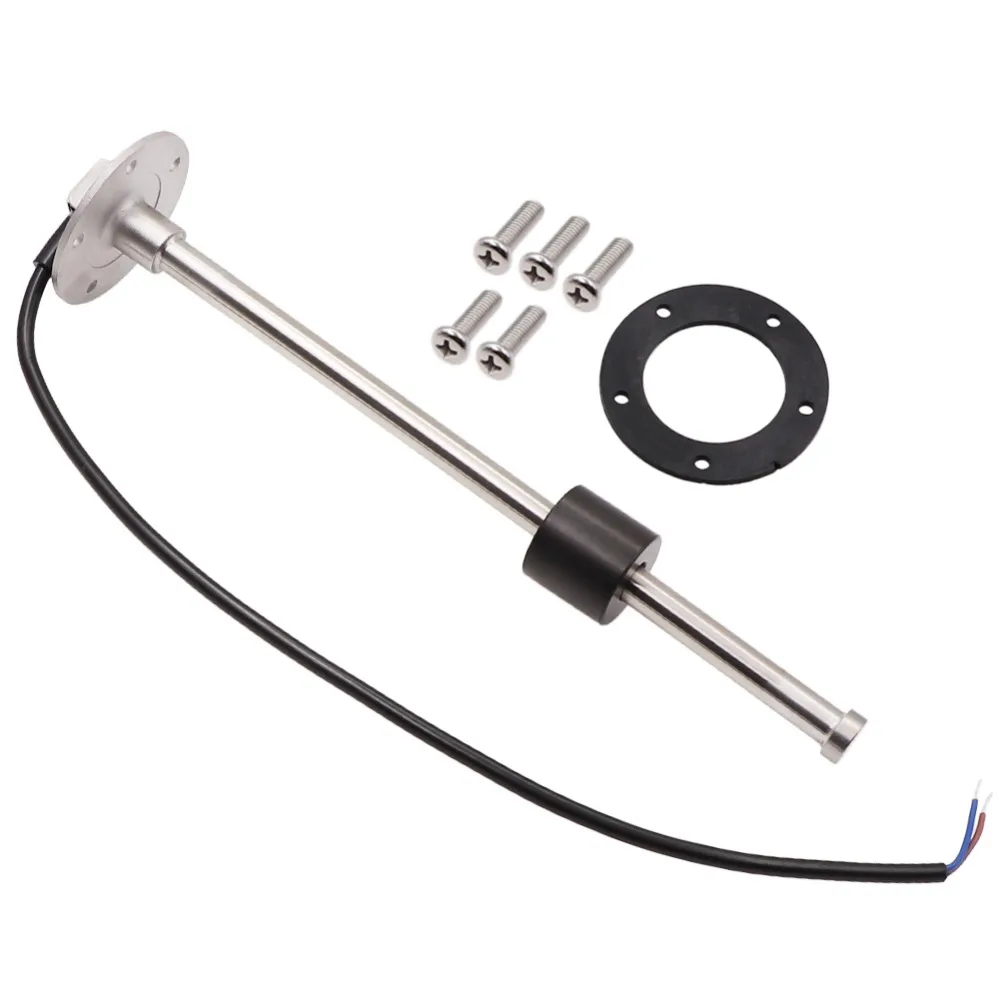 

Boat Car Fuel Sending Unit Marine Water Level Gauge Sensor 240~33ohm 200 300 350 450 mm Stainless Steel Fuel Level Sensor