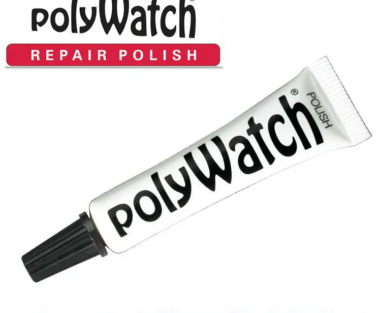 POLYWATCH удаление царапин пластик/акриловые часы Кристаллы очки ремонт Винтаж