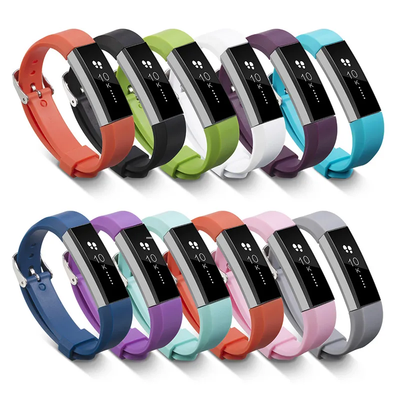 

11Colors High Quality Wristband Strap Bracelet with Secure Fasterner Metal Clasps for Alta Bands Wrist Band Color