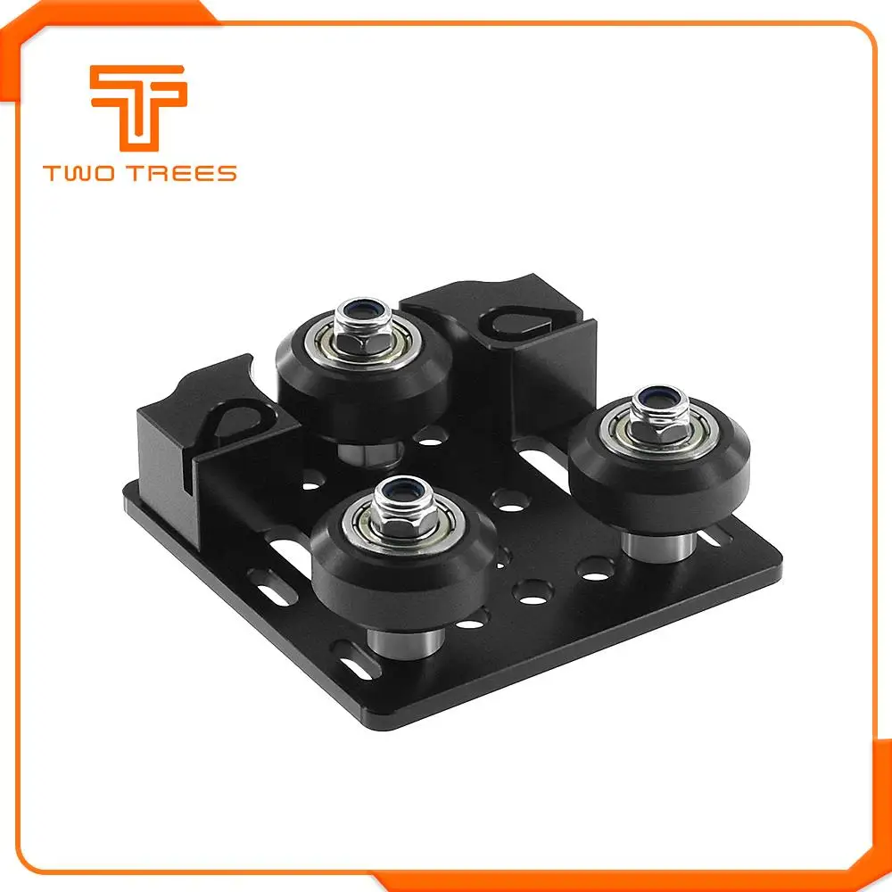 

V-Slot Openbuilds Y-Axis Slider Aluminum Plate buckle 2020 Aluminum Profile Slider Plate with timing belt for TEVO Tarantula PRO