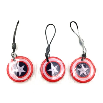 

1Pcs T5577 Rewritable Duplicator Badge Copy 125khz RFID Tag tickets Key Fob Token Ring Proximity Card
