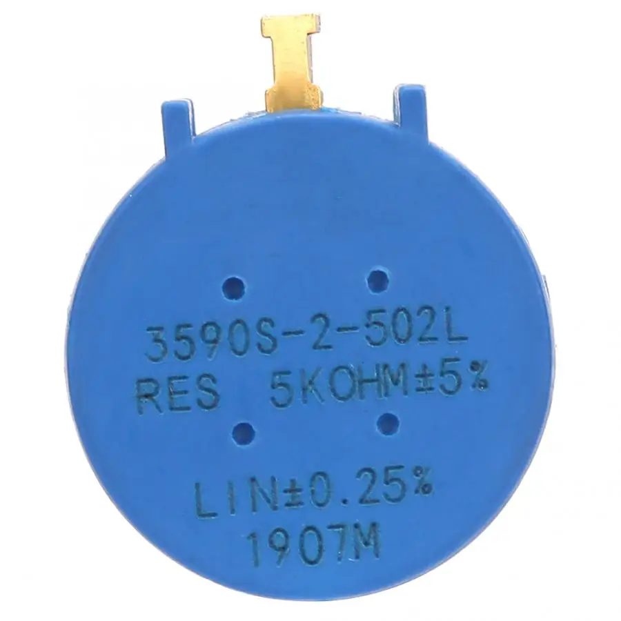 3590S-2-502L 5K Ом регулируемый резистор точность многооборотный потенциометр
