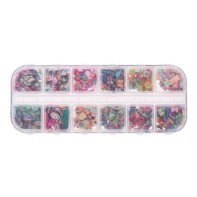 

Slime Beads Box Fruit Slice Sprinkles Slime Filler For Handgum Foam Fluffy Slime Clay Mud DIY Supplies Slime Accessories