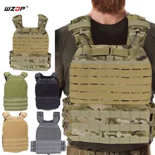 WZJP Высокое качество Оксфорд тактический Molle жилет CS Wargame охотничий жилет Открытый военный бронежилет одежда страйкбол армейские жилеты 4 цвета