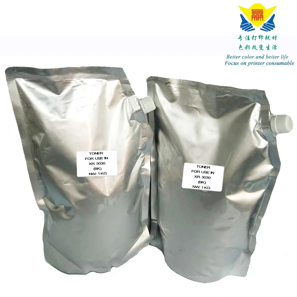 

JIANYINGCHEN compatible black refill toner powder for Xerox 3030 (2bags/lot) 1kg per bag