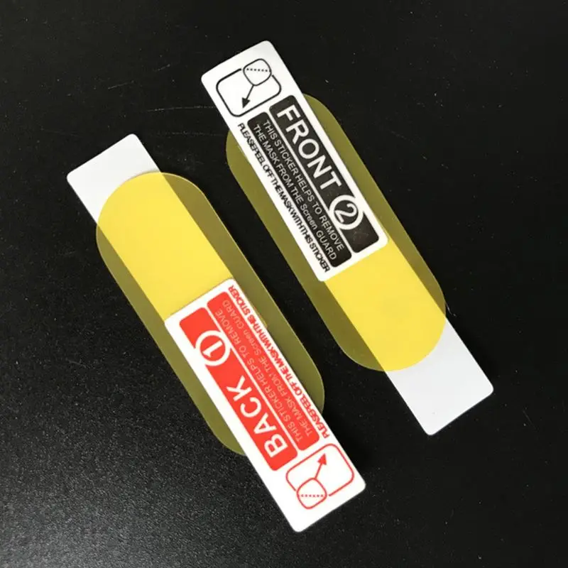 2Pcs Protective Film for Xiaomi Mi Band 4 Miband Smart Wristband Scratch Proof Screen Protector Explosion-proof Anti-shock