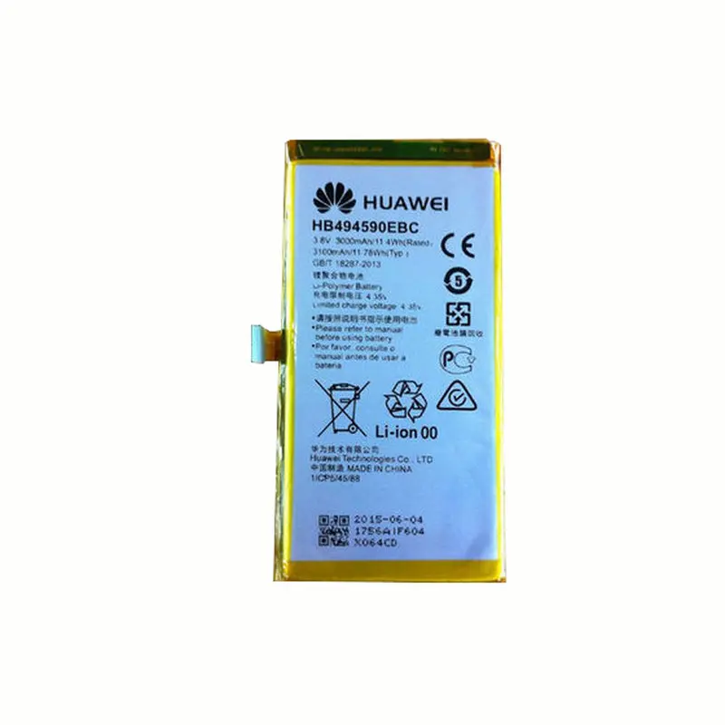 HB494590EBC 3080mAh Mobile Phone Battery For Huawei Honor 7 PLK TL01H PLK UL00 PLK AL10 Mobile