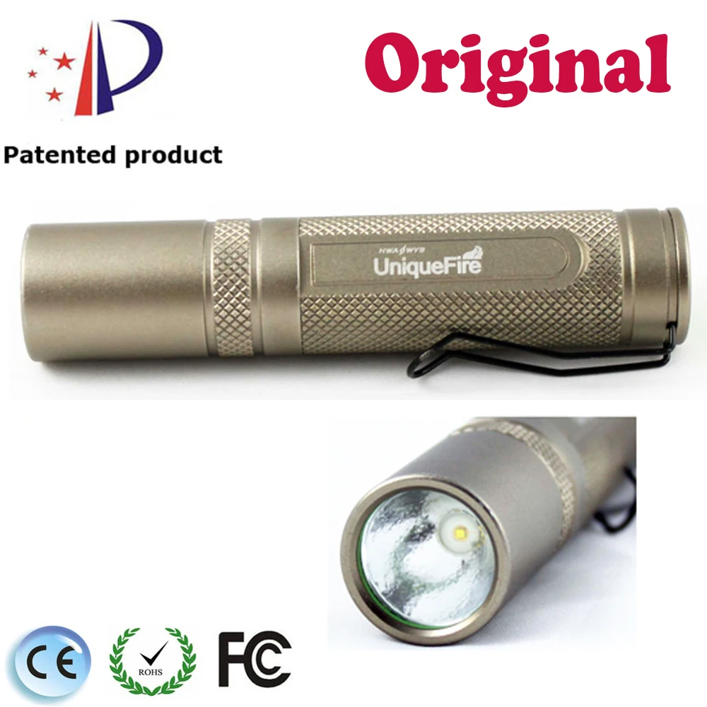 UniqueFire AA S1 Using Osram LED Light High Power Outdoor Flashlights Aluminum Casing Waterproof