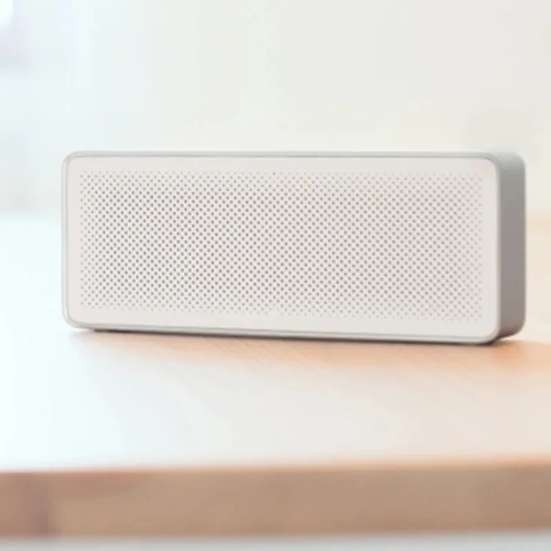 Xiaomi Mi Bluetooth Speaker Basic 2 Square Box 2 Stereo Portable Bluetooth 4.2 white High Definition HD Sound Quality Play