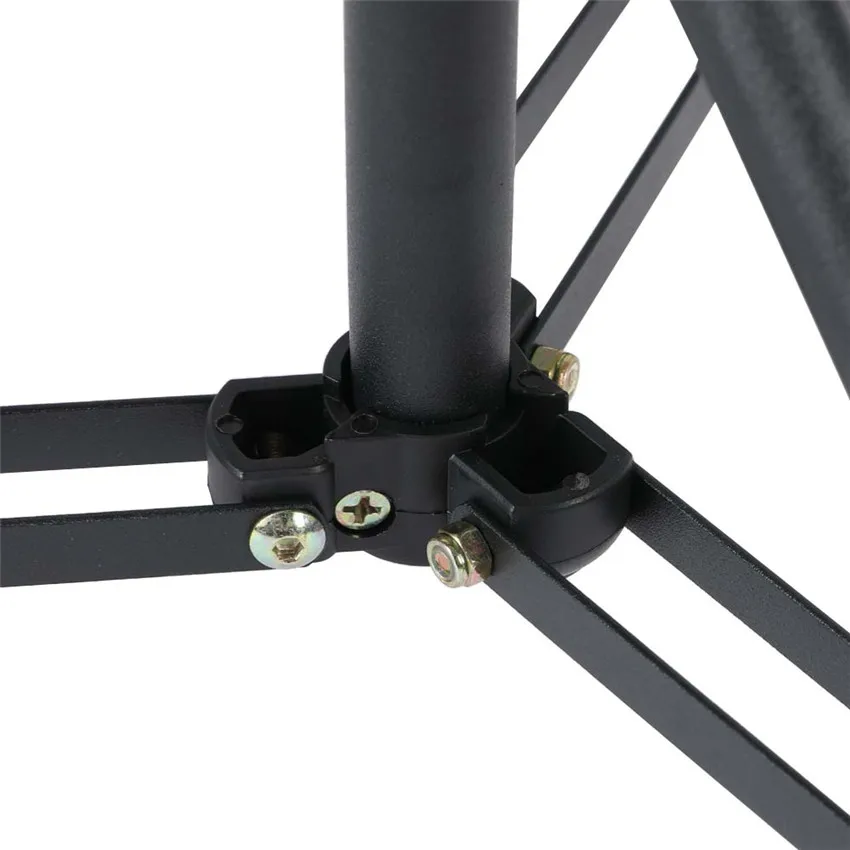 Light Weight 75cm/29.53in Table Steel Metal Tripod mini Light Stand w/ 1/4" Screw for Photo Studio Led Lamp, Max Load 2kg/4.4lb