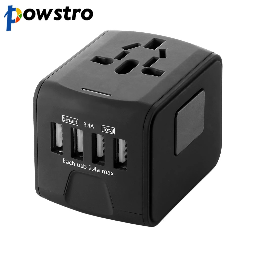 travel smart converter adapter white