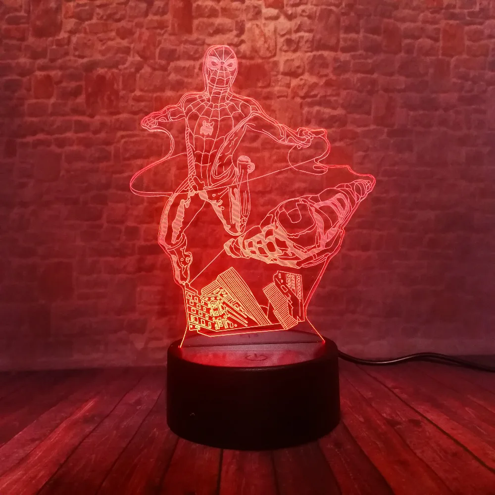 Новинка Marvel Avengers мультфильм супергерой фигура Человек паук Железный человек 3D