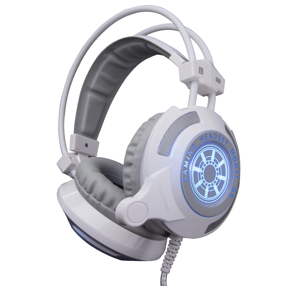 Cosonic G9 Professional Stereo Surround Bass Gaming Headset Wired USB 3