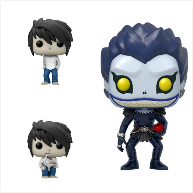 Funko Pop Anime Death Note L And Ryuk With Cake Model Collection Toys Movie Action Figure Boy Kids Toy Aliexpress