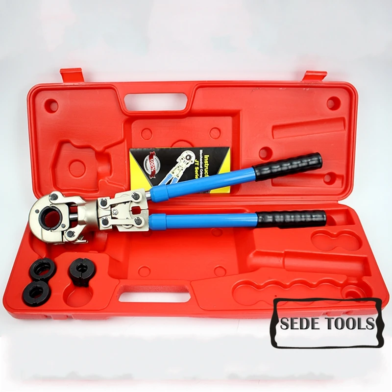 

Pex Pipe Crimping Tools with TH,U,V,M,VAU jaws for Pex,Stainless Steel and Copper Pipe