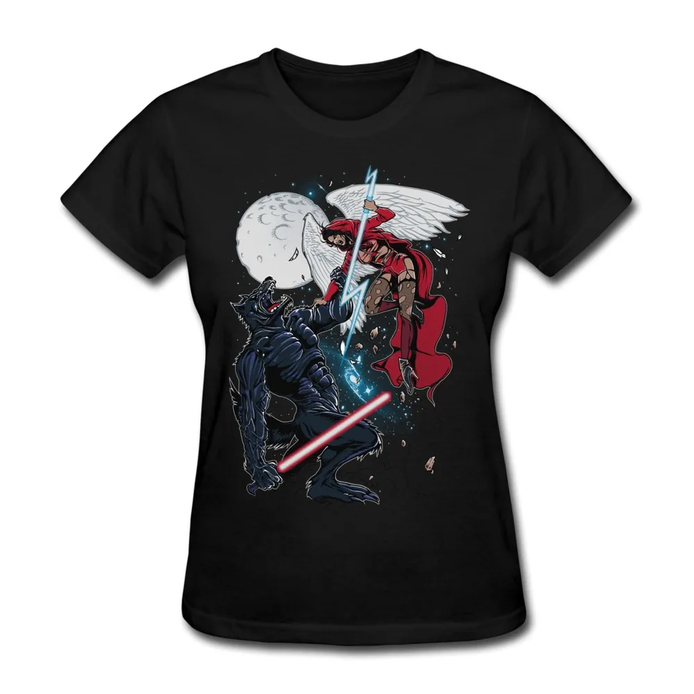 Custom Short Sleeve T-Shirt Womens The Eternal Battle Swag Photo Women T Shirts 2014 Style | Женская одежда