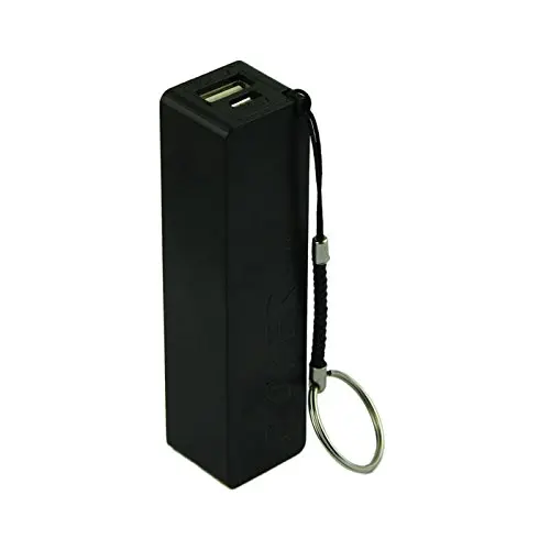 Портативный внешний аккумулятор 18650, Внешнее зарядное устройство с цепочкой для ключей, зарядка через usb, мобильные телефоны для сотового телефона