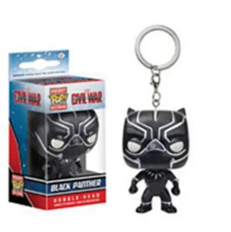 Шампанское FUNKO POP Marvel Мстители: эндшпиль Тор Локи танос Веном Дэдпул Лига Справедливости Карманный Брелок фигурка игрушки для мальчиков - Цвет: Шампанское