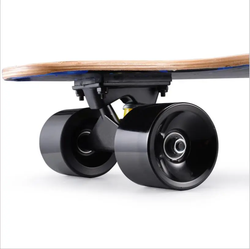 80cm Skateboard Maples Longboard Skate Board 4 Wheel Downhill Street Long Board Dance Board Roller Driftboard for beginners