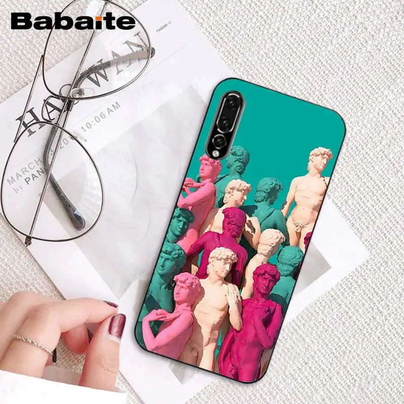 Babaite отличная Эстетическая винтажная гипсовая статуя Давид Арт печать PhoneCase для huawei P20 P30 Pro P20Lite P30 P10 Lite PSmart