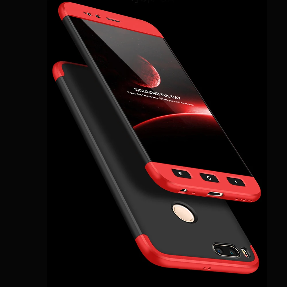 Case For Xiaomi Mi A1 A2 5X 6X Full Edge Protect Slim Hard PC Hybrid Redmi 5A Note 5 Pro Plus Cover |