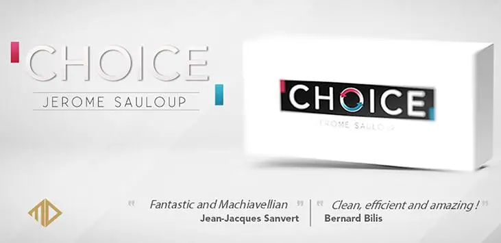 

Choice by Jerome Sauloup Magic tricks