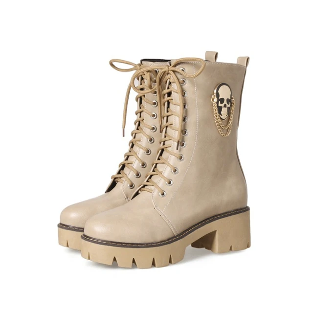platform hiking boots womens