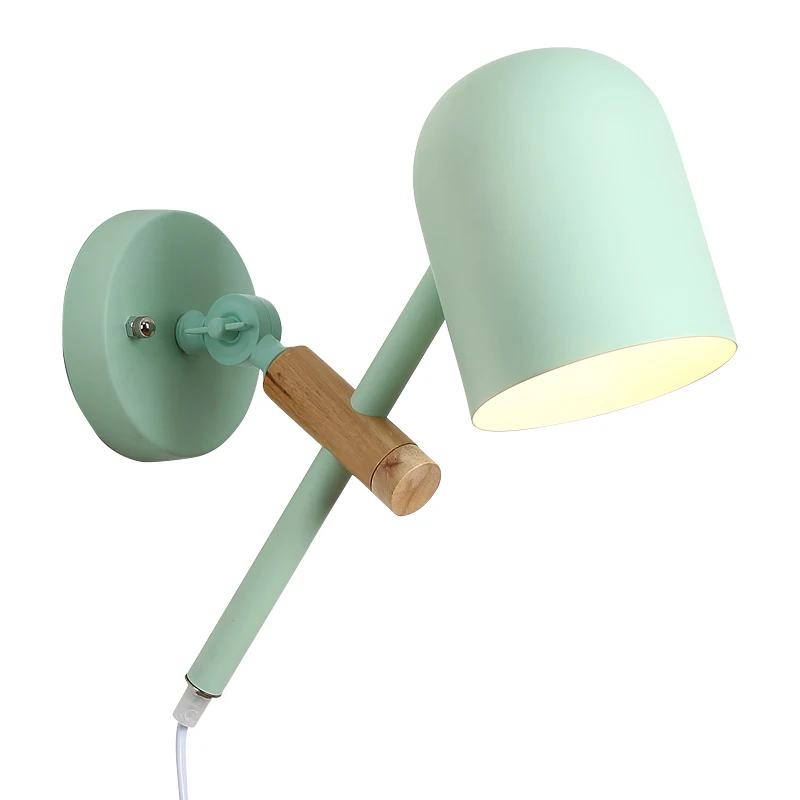 

New Arrival LED Wall Lamp For Living Room Designer Wall Sconce Reading Colorful Adjustable Bedside Lighting Fixture