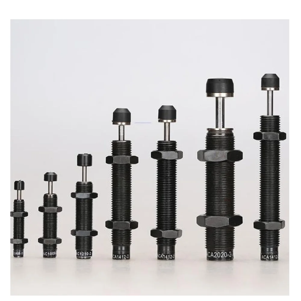 

Adjustable Oil Pressure Buffer Damping Pneumatic Hydraulic Shock Absorber AD1410 AD2020 TYPE Automatic compensation