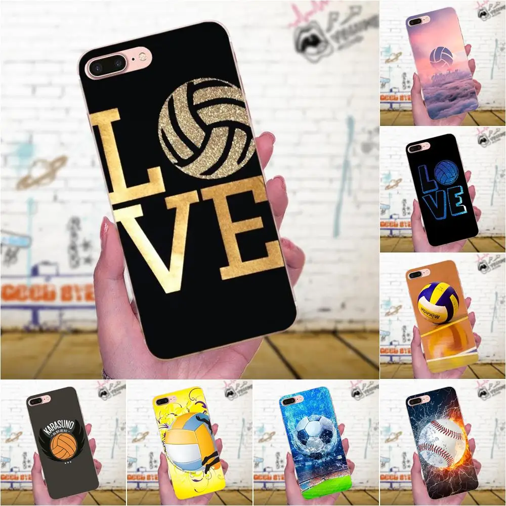 Fire Volleyball спортивные верхние чехлы из ТПУ для Xiaomi Redmi Note 2 3S 4 4A 4X5 5A 6 6A Pro Plus |
