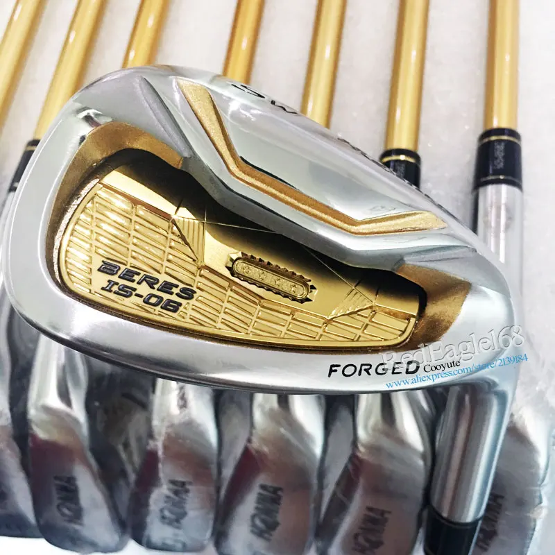 Compelete club Набор HONMA S-06 4 звезды гольф-клубов драйвер фарватера деревянные Утюги сумка клюшки Графит Гольф Вал