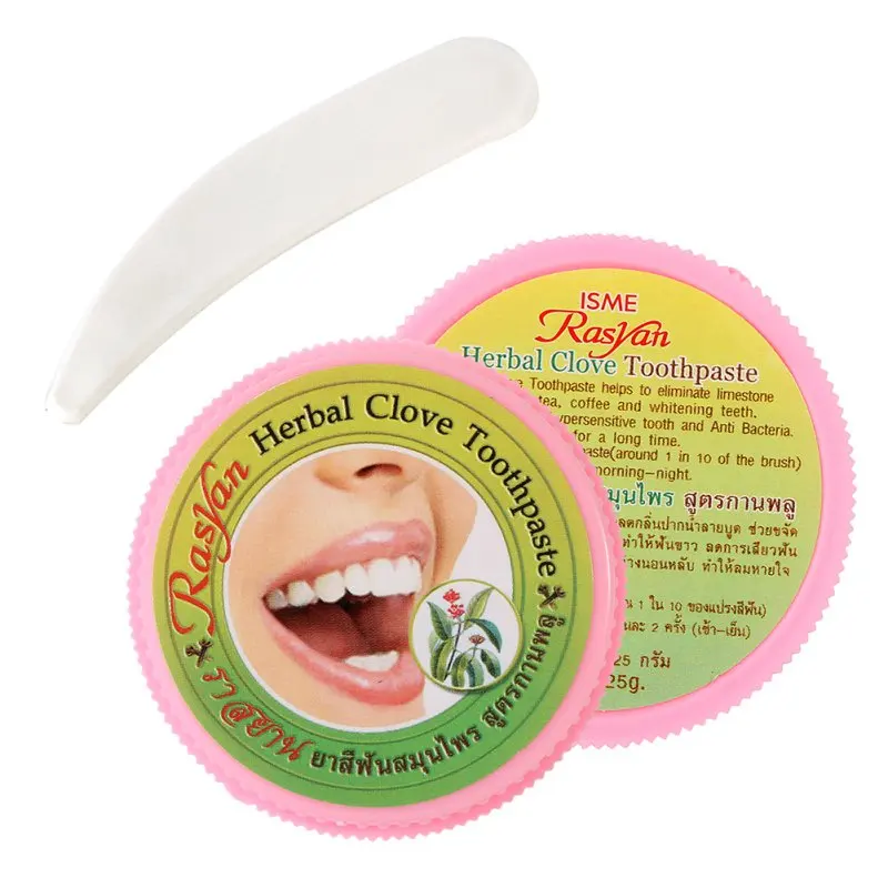 Online Ramuan Herbal Alami Cengkeh Thailand Pasta Gigi Pemutih Gigi Pasta Gigi Dentifrice Antibakteri Pasta Gigi