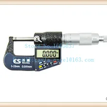 Высококачественные ювелирные инструменты, измеряющие 0-25 мм на 0,001 мм Электрический цифровой микрометр