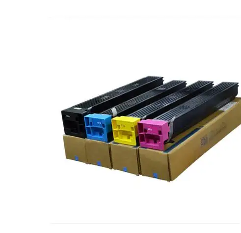 Картридж тонера для копиров TN611 comaptible б/у для konica minolta C451 C550 C650 C652 C552, Набор цветных тонеров для копировальной машины 4 предмета в комплекте